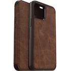 OtterBox Strada Carrying Case (Folio) Apple iPhone 12 Pro Max Smartphone - Espresso Brown