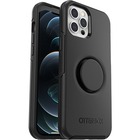 OtterBox iPhone 12 Pro Max Otter + Pop Symmetry Series Case - For Apple iPhone 12 Pro Max Smartphone - Black - Drop Resistant, Bump Resistant - Polycarbonate, Synthetic Rubber