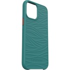 LifeProof W?KE Case For iPhone 12 Pro Max - For Apple iPhone 12 Pro Max Smartphone - Mellow Wave Pattern - Down Under (Green/Orange) - Drop Proof - Recycled Plastic