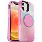 OtterBox iPhone 12 mini Otter + Pop Symmetry Series Case - For Apple iPhone 12 mini Smartphone - Daydreamer Pink Graphic - Drop Resistant, Bump Resistant, Shock Resistant - Polycarbonate, Synthetic Rubber
