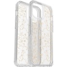 OtterBox iPhone 12 Pro Max Symmetry Series Clear Case - For Apple iPhone 12 Pro Max Smartphone - Gold Floral Print - Wallflower Graphic - Drop Resistant, Bump Resistant, Bacterial Resistant - Synthetic Rubber, Polycarbonate - Rugged