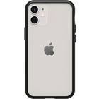 OtterBox iPhone 12 mini React Series Case - For Apple iPhone 12 mini Smartphone - Black Crystal (Clear/Black) - Soft-touch - Drop Resistant