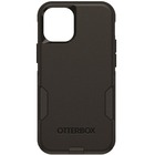 OtterBox Commuter Smartphone Case - For Apple iPhone 12 mini Smartphone - Black - Scratch Resistant, Bump Resistant, Shock Resistant - Silicone, Polycarbonate - 1