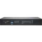 SonicWall TZ670 High Availability Firewall - 8 Port - 10/100/1000Base-T, 10GBase-X - 10 Gigabit Ethernet - DES, 3DES, MD5, SHA-1, AES (128-bit), AES (192-bit), AES (256-bit) - 8 x RJ-45 - 2 Total Expansion Slots - Desktop, Rack-mountable - TAA Compliant