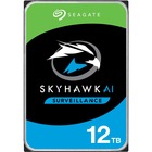 Seagate SkyHawk AI ST12000VE001 12 TB Hard Drive - 3.5" Internal - SATA (SATA/600) - Network Video Recorder, Camera Device Supported - 3 Year Warranty
