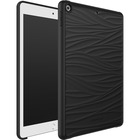 OtterBox iPad (9th, 8th, and 7th Gen) W?KE Case - For Apple iPad (8th Generation), iPad (9th Generation), iPad (7th Generation) Tablet - Sculpted Wave Pattern - Black - Drop Proof - Plastic