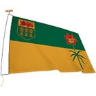 L'étendard Province Flag - Canada - Saskatchewan - 72" (1828.80 mm) x 36" (914.40 mm) - Nylon