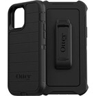 OtterBox Defender Series Pro Rugged Carrying Case (Holster) Apple iPhone 12 Pro, iPhone 12 Smartphone - Black - Bacterial Resistant, Dirt Resistant Port, Dust Resistant Port, Lint Resistant Port, Bacterial Resistant Exterior, Drop Resistant, Scrape Resistant - Belt Clip - 6.38" (162.05 mm) Height x 3.58" (90.93 mm) Width x 1.30" (33.02 mm) Depth - Retail