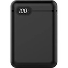 Blu Element Mini Portable Power 10000 mAh for Power Delivery Devices Black - For Tablet PC, USB Device - 10000 mAh - 3 A - 2 x - Black
