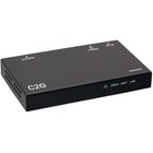 C2G HMDI HDBaseT Extension over Cat - Box Transmitter to Box Receiver - 4K - 1 Input Device - 1 Output Device - 230 ft (70104 mm) Range - 2 x Network (RJ-45) - 1 x HDMI In - 1 x HDMI Out - 4K UHD - Twisted Pair - Category 6