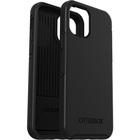 OtterBox iPhone 12 and iPhone 12 Pro Symmetry Series Antimicrobial Case - For Apple iPhone 12, iPhone 12 Pro Smartphone - Black - Bump Resistant, Debris Resistant, Bacterial Resistant, Dust Resistant, Drop Resistant, Shock Resistant - Synthetic Rubber, Polycarbonate
