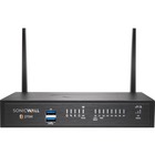 SonicWall TZ270W Network Security/Firewall Appliance - 8 Port - 10/100/1000Base-T - Gigabit Ethernet - Wireless LAN IEEE 802.11ac - DES, 3DES, MD5, SHA-1, AES (128-bit), AES (192-bit), AES (256-bit), WPA, WPA2, WEP, TKIP - 8 x RJ-45 - 2 Year Secure Upgrad