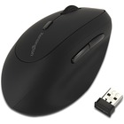 Kensington ProFit Left-Handed Ergo Wireless Mouse - Wireless - Black - USB - 1600 dpi - Scroll Wheel - 6 Button(s) - Left-handed Only