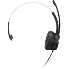 Lenovo 100 Mono USB Headset - Mono - USB Type A - Wired - 32 Ohm - 20 Hz - 20 kHz - Over-the-head - Monaural - Supra-aural - 5.9 ft Cable - Noise Cancelling Microphone - Black