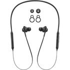 Lenovo Bluetooth In-Ear Headphones - Stereo - Wireless - Bluetooth - 32.8 ft - 32 Ohm - 20 Hz - 20 kHz - Earbud, Behind-the-neck - Binaural - In-ear - Omni-directional Microphone - Black