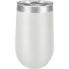 Derome Isotherm Cup - 16 fl oz - 1 Each - White, Silver, Clear - Stainless Steel