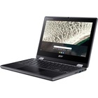 Acer Chromebook Spin 511 R753T R753T-C7NK 11.6" Touchscreen Convertible 2 in 1 Chromebook - HD - 1366 x 768 - Intel Celeron N5100 Quad-core (4 Core) 1.10 GHz - 4 GB Total RAM - 32 GB Flash Memory - ChromeOS - Intel UHD Graphics - In-plane Switching (IPS) Technology - English (US), French Keyboard - Front Camera/Webcam - 12 Hours Battery Run Time - IEEE 802.11 a/b/g/n/ac/ax Wireless LAN Standard