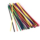 Funstuff Chenille Stems 100 x 12" Assorted - Craft x 12" (304.80 mm)Length - 100 / Pack - Assorted - Chenille