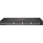 Aruba 6100 48G 4SFP+ Switch - 48 Ports - 3 Layer Supported - Modular - 44.20 W Power Consumption - Twisted Pair, Optical Fiber - 1U High - Rack-mountable, Wall Mountable - Lifetime Limited Warranty