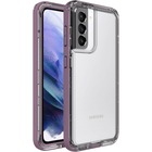 OtterBox Galaxy S21 5G NXT Antimicrobial Case - For Samsung Galaxy S21 5G Smartphone - Napa - Clear - Snow Proof, Drop Proof, Dirt Proof, Bacterial Resistant, Dust Resistant, Dirt Proof, Snow Proof, Spill Resistant, Drop Proof - Silver Phosphate Glass, Plastic