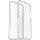 OtterBox Galaxy S21 5G Symmetry Series Clear Antimicrobial Case - For Samsung Galaxy S21 5G Smartphone - Clear - Bump Resistant, Bacterial Resistant, Drop Resistant - Polycarbonate, Synthetic Rubber, Plastic