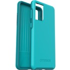 OtterBox Galaxy S21+ 5G Symmetry Series Case - For Samsung Galaxy S21+ 5G Smartphone - Rock Candy Blue - Bacterial Resistant, Drop Resistant, Bump Resistant - Polycarbonate, Synthetic Rubber