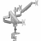 Tripp Lite DDR1730TAL Desk Mount for Flat Panel Display, Monitor, HDTV - Silver - 3 Display(s) Supported - 30" Screen Support - 20.96 kg Load Capacity - 75 x 75, 100 x 100 - Rugged