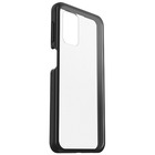 OtterBox Galaxy A32 5G React Series Case - For Samsung Galaxy A32 5G Smartphone - Black Crystal (Clear/Black) - Soft-touch - Drop Resistant