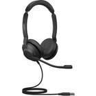 Jabra Evolve2 30 - Stereo - USB Type A - Wired - 20 Hz - 20 kHz - On-ear - Binaural - Ear-cup - 4.9 ft Cable - MEMS Technology Microphone - Black