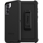OtterBox Defender Rugged Carrying Case (Holster) Samsung Galaxy S21 5G Smartphone - Black - Drop Resistant, Dirt Resistant Port, Scrape Resistant, Bump Resistant, Dust Resistant Port, Lint Resistant Port, Water Resistant, Scratch Resistant, Clog Resistant Port - Polycarbonate, Synthetic Rubber, Plastic Body - Holster - 6.58" (167.13 mm) Height x 3.57" (90.68 mm) Width x 1.33" (33.78 mm) Depth - 1 Unit