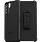 OtterBox Defender Rugged Carrying Case (Holster) Samsung Galaxy S21+ 5G Smartphone - Black - Dirt Resistant Port, Dust Resistant Port, Lint Resistant Port, Drop Resistant, Dirt Resistant, Scrape Resistant, Bump Resistant - Polycarbonate, Synthetic Rubber, Plastic Body - Holster - 6.96" (176.78 mm) Height x 3.73" (94.74 mm) Width x 1.32" (33.53 mm) Depth