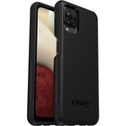 OtterBox Galaxy A12 Commuter Series Lite Case - For Samsung Galaxy A12 Smartphone - Black - Drop Resistant, Bump Resistant - Polycarbonate, Synthetic Rubber