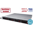 Buffalo TeraStation 5420RN Windows Server IoT 2019 Standard 32TB 4 Bay Rackmount (4x8TB) NAS Hard Drives Included RAID iSCSI - Intel Atom C3338 Dual-core (2 Core) 1.50 GHz - 4 x HDD Supported - 40 TB Supported HDD Capacity - 4 x HDD Installed - 32 TB Installed HDD Capacity - 8 GB RAM DDR4 SDRAM - Serial ATA/600 Controller - RAID Supported 0, 1, 5, JBOD - 4 x Total Bays - 10 Gigabit Ethernet, Gigabit Ethernet - 3 USB Port(s) - 3 USB 3.0 Port(s) - Network (RJ-45) - LeftHand OS 10.0 - iSCSI, T