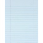 Hilroy Exam Pads, 7-1/8 X 9-1/8-Inch, 8mm Ruled - 24 Sheets - Interlined, Ruled - 0.31" Ruled - 15 lb Basis Weight - 9.13" (231.78 mm) x 7.13" (180.98 mm) x 0.13" (3.18 mm) - White Paper - Double Sided With Margin