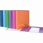 1.5'' D-RING ASS.VINYL VIEW BIND. - 1 1/2" Binder Capacity - D-Ring Fastener(s) - 2 Inside Front & Back, Spine Pocket(s) - Vinyl - Assorted - 1