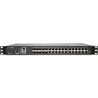 SonicWall NSA 3700 Network Security/Firewall Appliance - 24 Port - 10/100/1000Base-T, 10GBase-X - 10 Gigabit Ethernet - DES, 3DES, MD5, SHA-1, AES (128-bit), AES (192-bit), AES (256-bit) - 24 x RJ-45 - 10 Total Expansion Slots - 3 Year Secure Upgrade Plus Essential Edition - 1U - Rack-mountable - TAA Compliant
