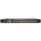 SonicWall NSA 3700 Network Security/Firewall Appliance - 24 Port - 10/100/1000Base-T, 10GBase-X - 10 Gigabit Ethernet - DES, 3DES, MD5, SHA-1, AES (128-bit), AES (192-bit), AES (256-bit) - 24 x RJ-45 - 10 Total Expansion Slots - 1 Year TotalSecure Advanced Edition - 1U - Rack-mountable - TAA Compliant