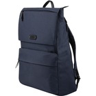 bugatti Carrying Case (Backpack) for 14" Apple iPad Notebook - Navy - Water Proof Pocket - Polyester Body - Shoulder Strap, Handle, Trolley Strap - 18" (457.20 mm) Height x 12.50" (317.50 mm) Width x 5" (127 mm) Depth