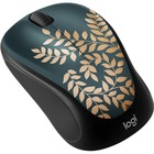 Logitech Design Collection Limited Edition Wireless Mouse with Colorful Designs - USB Unifying Receiver, 12 months AA Battery Life, Portable & Lightweight, Easy Plug & Play with Universal Compatibility - GOLDEN GARDEN - Optical - Wireless - 2.40 GHz - Golden Garden - USB Type A - 1000 dpi - Scroll Wheel - 3 Button(s)