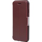 OtterBox Strada Carrying Case (Folio) Apple iPhone 6 Plus, iPhone 6s Plus - Burgundy - Drop Resistant, Damage Resistant, Bump Resistant, Scratch Resistant, Scuff Resistant - Genuine Leather Body