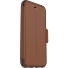 OtterBox Strada Carrying Case (Folio) Apple iPhone 7 - Burnt Saddle - Drop Resistant, Scratch Resistant, Scuff Resistant, Wear Resistant, Tear Resistant, Bump Resistant - Italian Design