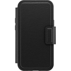OtterBox Carrying Case (Folio) Apple iPhone 12 mini Smartphone - Shadow Black - Synthetic Leather Body
