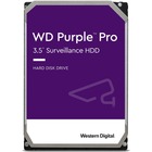 Western Digital Purple Pro WD121PURP 12 TB Hard Drive - 3.5" Internal - SATA (SATA/600) - Conventional Magnetic Recording (CMR) Method - Server, Video Surveillance System, Storage System Device Supported - 7200rpm - 550 TB TBW - 5 Year Warranty