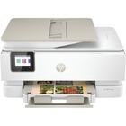 HP ENVY Inspire 7955e Wireless Inkjet Multifunction Printer - Color - Copier/Printer/Scanner - 10 ppm Mono/7 ppm Color Print - 4800 x 1200 dpi Print - Automatic Duplex Print - Up to 1000 Pages Monthly - 125 sheets Input - Color Flatbed Scanner - 1200 dpi Optical Scan - Wireless LAN - Apple AirPrint, Mopria Print Service, ChromeOS, HP Smart App - USB - For Plain Paper Print