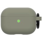 OtterBox Carrying Case Apple AirPods Pro - Ultra Zest Gray - Scratch Resistant, Scuff Resistant, Drop Resistant, Damage Resistant - Polycarbonate, Synthetic Rubber Body - Carabiner Clip - 3.62" (91.95 mm) Height x 1.90" (48.26 mm) Width x 0.97" (24.64 mm) Depth - Retail