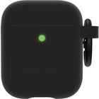 OtterBox Carrying Case Apple AirPods - Black Taffy (Black) - Scratch Resistant, Scuff Resistant, Drop Resistant, Damage Resistant - Polycarbonate, Synthetic Rubber Body - Carabiner Clip - 2.98" (75.69 mm) Height x 2.23" (56.64 mm) Width x 0.95" (24.13 mm) Depth - Retail