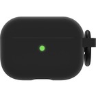 OtterBox Carrying Case Apple AirPods Pro - Black Taffy (Black) - Scratch Resistant, Scuff Resistant, Drop Resistant, Damage Resistant - Polycarbonate, Synthetic Rubber Body - Carabiner Clip - 3.62" (91.95 mm) Height x 1.90" (48.26 mm) Width x 0.97" (24.64 mm) Depth - Retail
