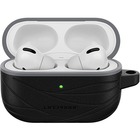 LifeProof Carrying Case Apple AirPods Pro - Pavement (Black/Gray) - Carabiner Clip - 1.94" (49.28 mm) Height x 3.73" (94.74 mm) Width x 1.01" (25.65 mm) Depth