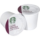 Starbucks K-Cup Caffe Verona Coffee - Compatible with Keurig K-Cup Brewer - Dark - Per Pod - 24 / Box