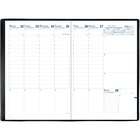 Quo Vadis Quo Vadis Prenote Weekly Planner - English - Weekly - December 2022 - December 2023 - 1 Week Double Page Layout - White Sheet - Blue - 8.3" Width - Daily Block, Removable Phone Book